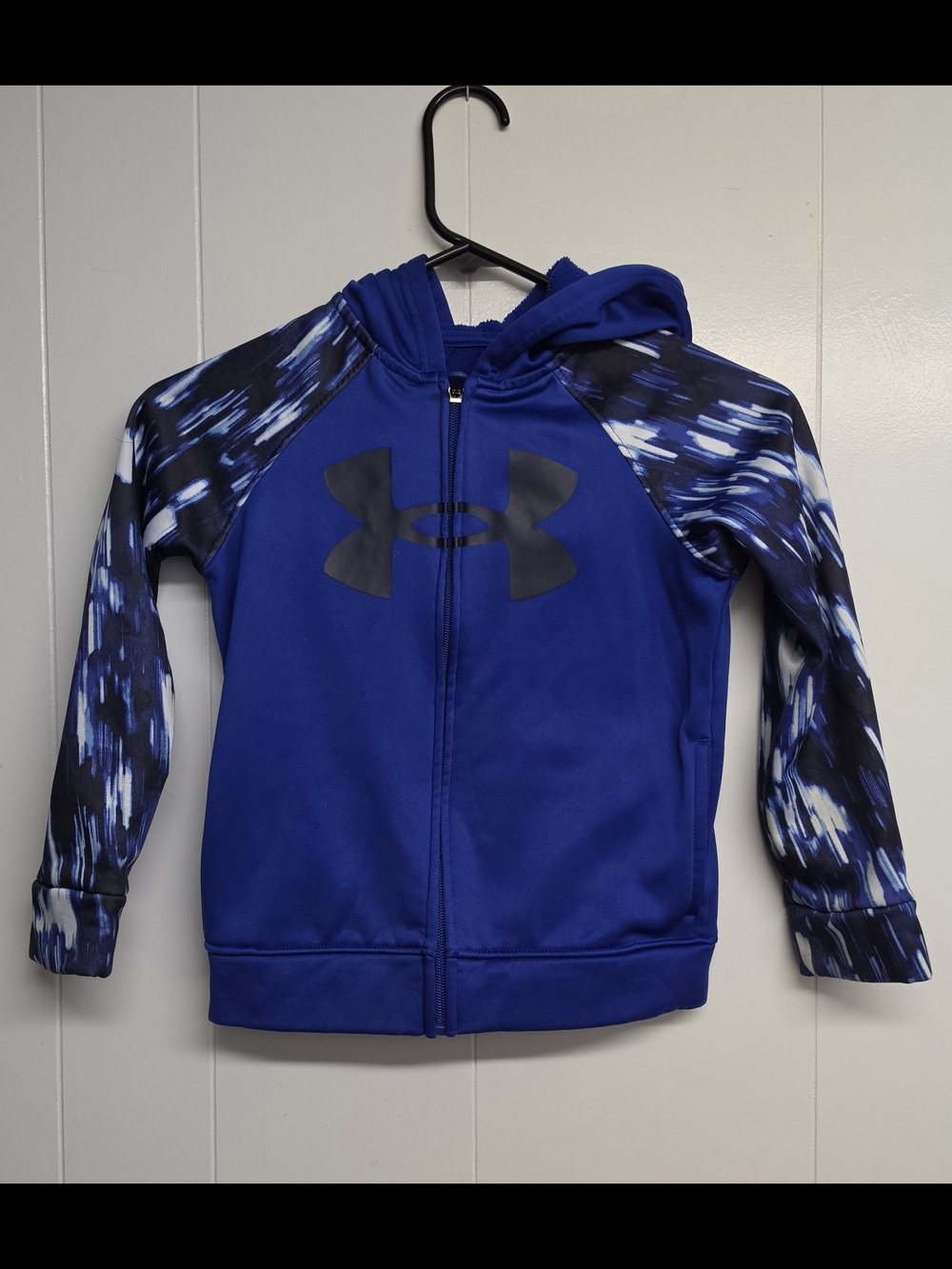 Under Armour Kids' Blue Full-Zip Hoodie